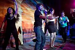 Adeel Chaudhry performing in New York in 2009