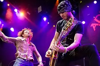 Adelitas Way performing in 2012