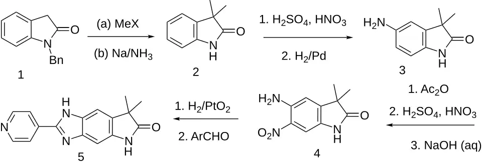 Adibendan synthesis