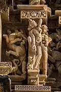 Close-up of a sculpture