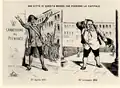 Adolfo Matarelli, Two cities of this world that lose their capital ("Il Lampione," 1864)