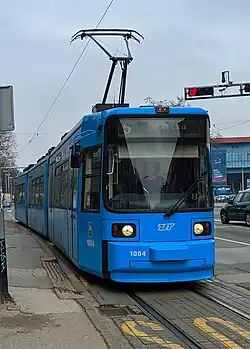 Adtranz GT6M, 7 units bought from Augsburg in 2023, currently 4 on order