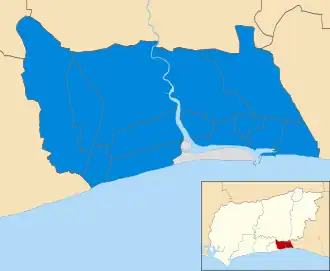2008 results map