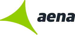 2014–present: Third AENA logo, introduced in August 2014[10]