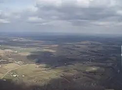 Countryside in western Scott Township