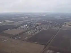 Tremont City from the air