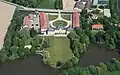 Aerial image of Schloss Söder (view from the south)