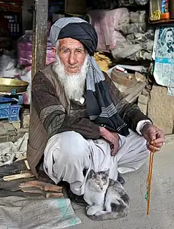 Image 4An Afghan man with a tasbih (from Culture of Afghanistan)