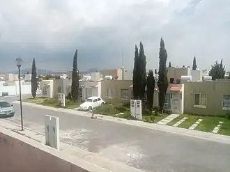 Residential area in Tizayuca