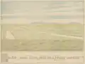 A pro-Danish campaign poster in North Frisian "Should we leave this land to the Prussian?"