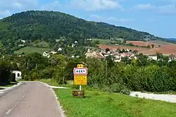 The road into Agey
