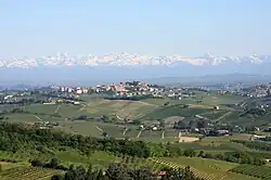 View of Agliano Terme