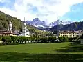 Monte Tamer viewed from Agordo