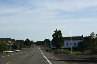 Village of Ahmeek along U.S. Highway&nbsp;41