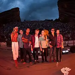 Air Dubai performing at Red Rocks Amphitheatre in 2011.