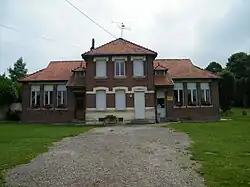 The town hall of Aizecourt-le-Bas