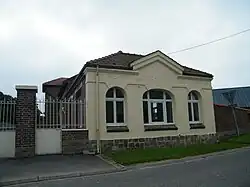 The town hall of Aizecourt-le-Haut