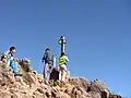 The top of Mount Aka