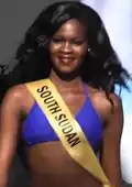 Akan William Miss Grand South Sudan 2015