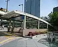 A station entrance in 2010