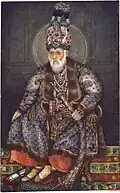 Portrait of Akbar II, 1827 (British Library)
