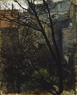 Parisian Backyard, 1884