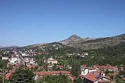Aksu, view to the northeast.