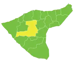 Al-Hasakah Subdistrict in Syria
