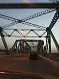 Crossing the Al-sarrafiya bridge in 2013