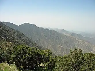 Jabal Sawdah in Saudi Arabia