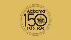 Alabama Sesquicentennial Flag (1969)