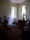 Sitting room in the home