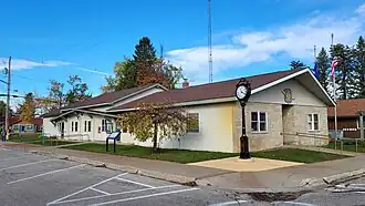 Albert Township Hall in Lewiston