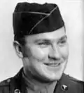 Albert K. Bender military portrait, World War II