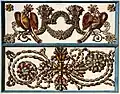 Illustration from an 18th-century book, edited by Albertus Seba. These decorative arrangements were a popular way to display seashells at the time