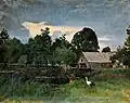 Landscape with a Stork
