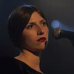 Harding performing at Oxford Art Factory in Sydney (Australia) in 2015