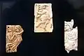 Carved bone plaques