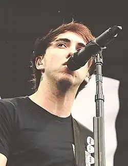 Gaskarth performing with All Time Low in 2012
