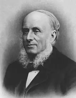 Alexander Bain, analytical philosopher, psychologist, educationalist, and founder of the first academic psychology and philosophy journal, Mind.[145]