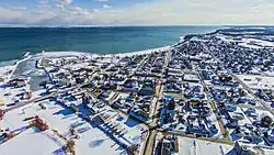 Aerial view of Algoma