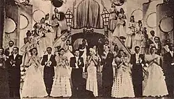 Revue at the Alhambra around 1930.