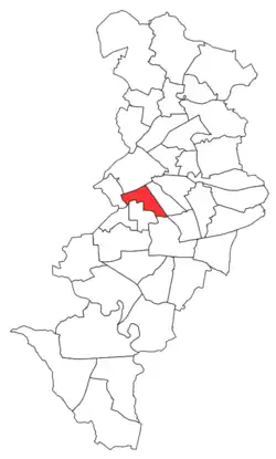 All Saints' ward (1954) within Manchester