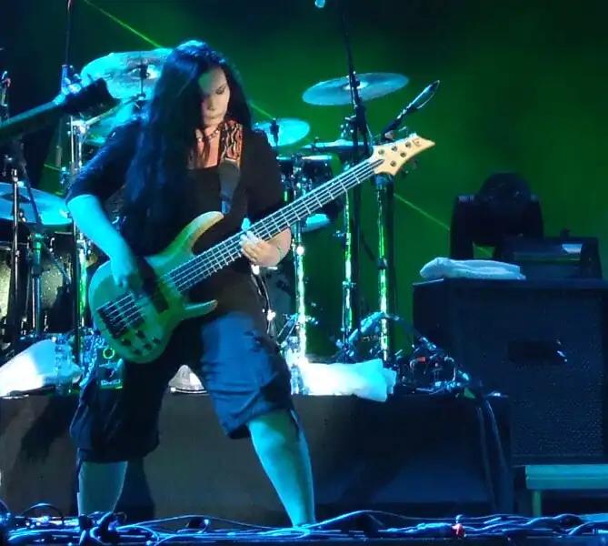 Alla with Atrocity at Kavarna Rock Fest 2010