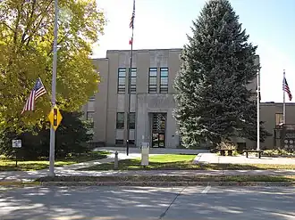 Allamakee County Court House in Waukon, Iowa