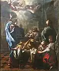 The death of Saint Joseph, Michel Serre