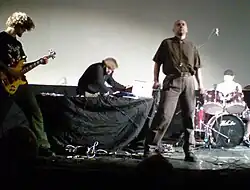 Allerseelen on stage in Nizhny Novgorod with members of Sal Solaris