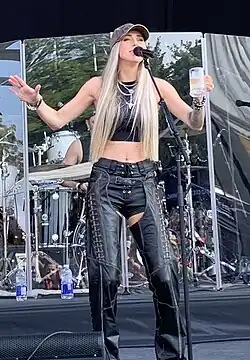Walker performing at Toronto's Festival of Beer in 2024