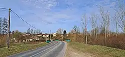 The road into Alliancelles