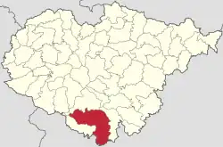 Location in Sălaj County